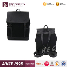 HEC Alibaba China Wholesale PU Material Squared Colleague Backpack